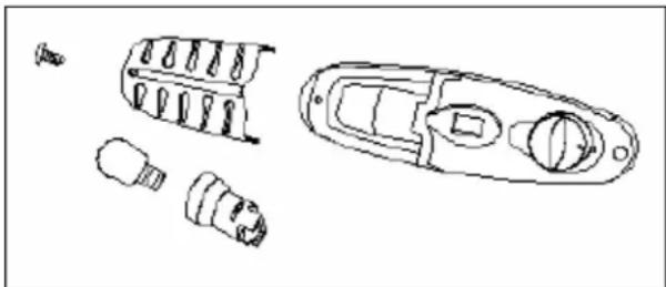 BAUMATIC BF555SE - Replacing the light bulb - 3