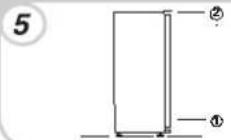 BAUMATIC BRCLO3580E - REVERSING THE OPENING OF THE DOOR - 5