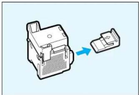OLIVETTI copia 9017 - Replacing the Staple Cartridge - 5