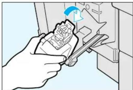 OLIVETTI copia 9017 - Removing Jammed Staples - 6