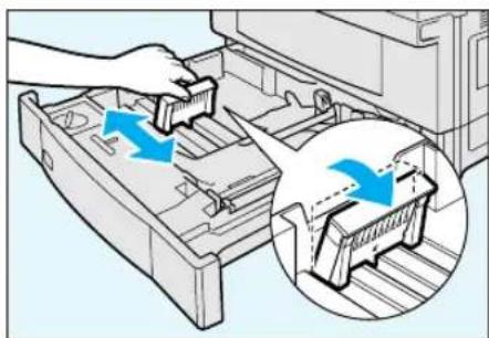 OLIVETTI copia 9017 - Adjusting the cassette to a different paper size - 1