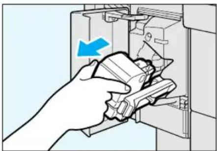 OLIVETTI copia 9017 - Removing Jammed Staples - 1