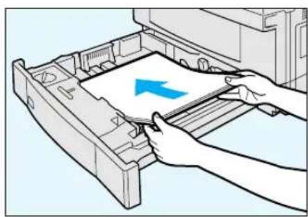 OLIVETTI copia 9017 - Loading paper into the cassette - 2