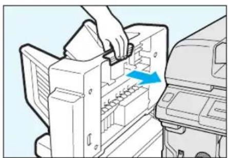 OLIVETTI copia 9017 - Removing jammed copy paper - 3