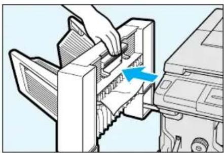 OLIVETTI copia 9017 - Removing jammed copy paper - 1