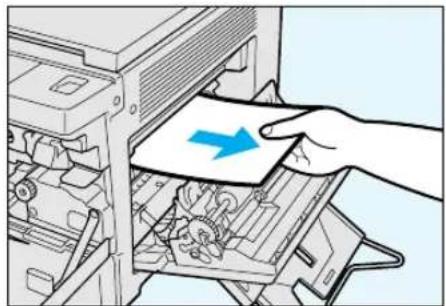 OLIVETTI copia 9017 - Copier right side (feeding area) - 2