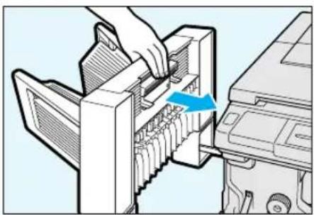 OLIVETTI copia 9017 - Removing jammed copy paper - 3