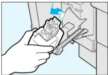 OLIVETTI copia 9017 - Removing Jammed Staples - 2
