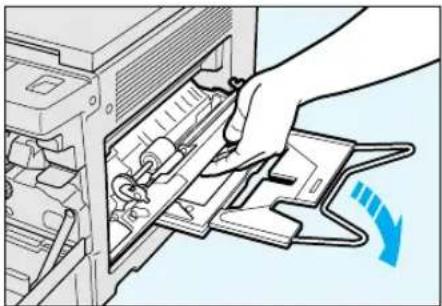 OLIVETTI copia 9017 - Copier right side (feeding area) - 1