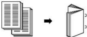 OLIVETTI d-Color MF550 - Selecting a folding setting - 2
