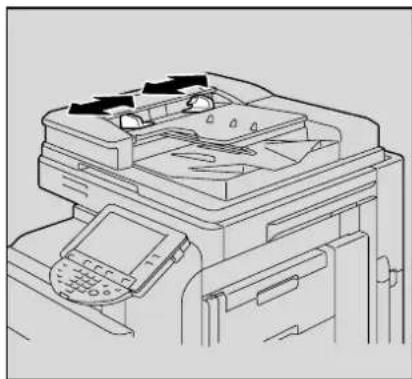 OLIVETTI d-Color MF550 - Loading the document into the ADF - 1