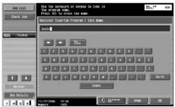 Use the keyboard or keypad to type is the program name. Press 10 to erase the name. Register Sua/Fan Program > Edit Name test:\ Enter Enter Enter Enter Enter Enter Enter Enter Enter Enter Enter Enter Enter Enter Enter Enter Enter Enter Enter Enter Enter Enter Enter Enter Enter Enter Enter Enter Enter Enter Enter Enter Enter Enter Enter Enter Enter Enter Enter Enter Enter Enter Enter Enter Enter Enter Enter Enter Enter Enter Enter