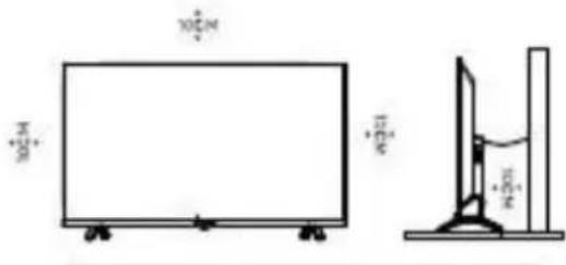 Allview 43ePlay6100-F - Pozitionarea televizorului - 1