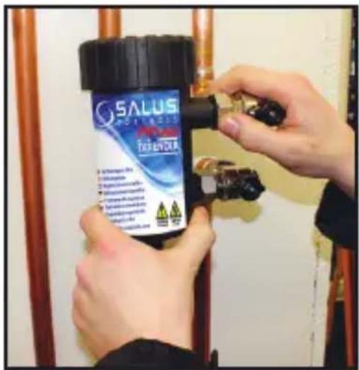 SALUS POTABLE EXPLANER • 100% Pressure Air • 25% Pressure Air • 30% Pressure Air • 40% Pressure Air • 50% Pressure Air • 60% Pressure Air • 70% Pressure Air • 80% Pressure Air • 90% Pressure Air • 100% Pressure Air