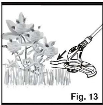 LawnMaster GT1450 - CÓMO USAR EL PROTECTOR PARA FLORES (consulte la Figura 13.) - 1