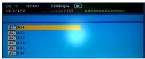 00:12 07:00 128Kbps 001/172 001 002 003 004 005 006