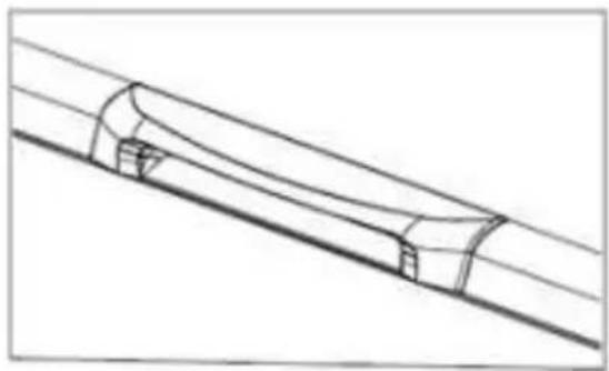 KENMORE 17662 - Freezer Lid Handle - 1