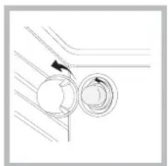 INDESIT KNJ1G2(W)/UA - Înlocuirea becului cuptorului - 1