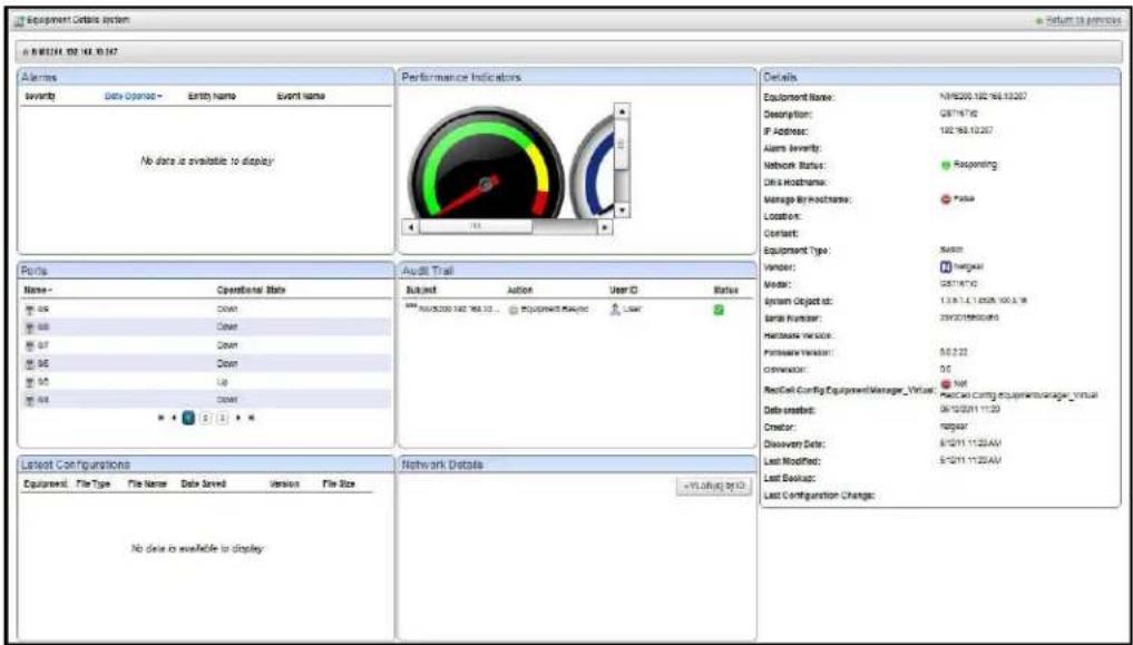 Equipment Details system No data is available to display Alerts Swing Data Operator Entity Name Event Name No data is available to display Performance Indicators Details Equipment Name: NHE200.102.163.13.207 Description: QST147V0 IP Address: 102.163.13.207 Alert Event(s): Network Status: Responding Disk Hostname: Manage By Hostname: Ptyca Location: Contact: Equipment Type: System Vendor: Marguel Model: GST147V0 System Object id: 1.3.8.1.2.1.0528.106.3.18 Serial Number: 23922198000000 Hardware Version: Software Version: 0.0.2.22 Conversion: 0.0 RectCell Config Equipment Manager_Virtus: Special Carving Equipment Manager_Virtus: Date dated: 06/12/2011 11:20 Creator: nagpur Discovery Date: 6/12/11 11:25 AM Last Modified: 6/12/11 11:25 AM Last Desktop: Last Configuration Change: Audit Trail Default Action User ID Status Swing 5300 102.163.13... Used by Hostname Lower Network Details Latest Configurations Equipment File Type File Name Data Stored Version File Size No data is available to display