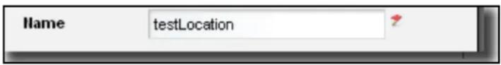 Name testLocation