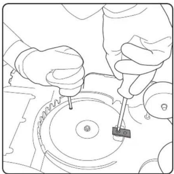 G-TECHNOLOGY RLM50 - Replacing the blades - 2