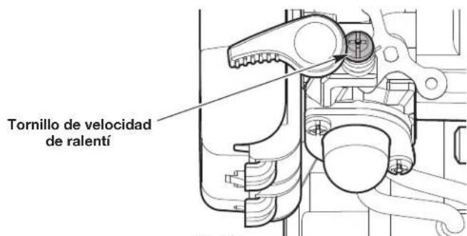 Tornillo de velocidad de ralentí