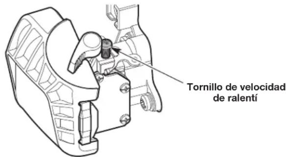 Tornillo de velocidad de ralentí