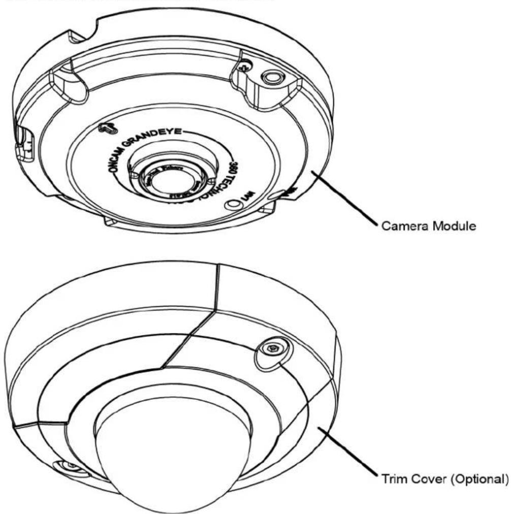 ONCAM GRANDEYE 300T ECHYOL Camera Module Trim Cover (Optional)