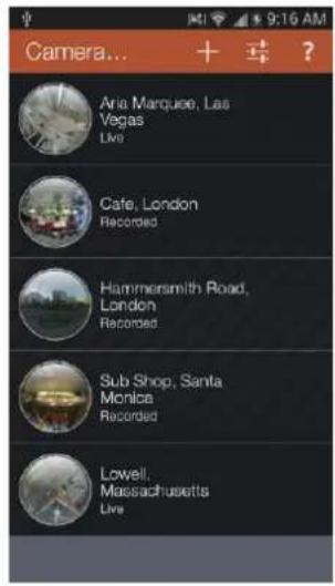 Camera... Aria Marquoe, Las Vegas Live Cafe, London Recorded Hammersmith Road, London Recorded Sub Shop, Santa Monica Recorded Lowell, Massachusetts Live
