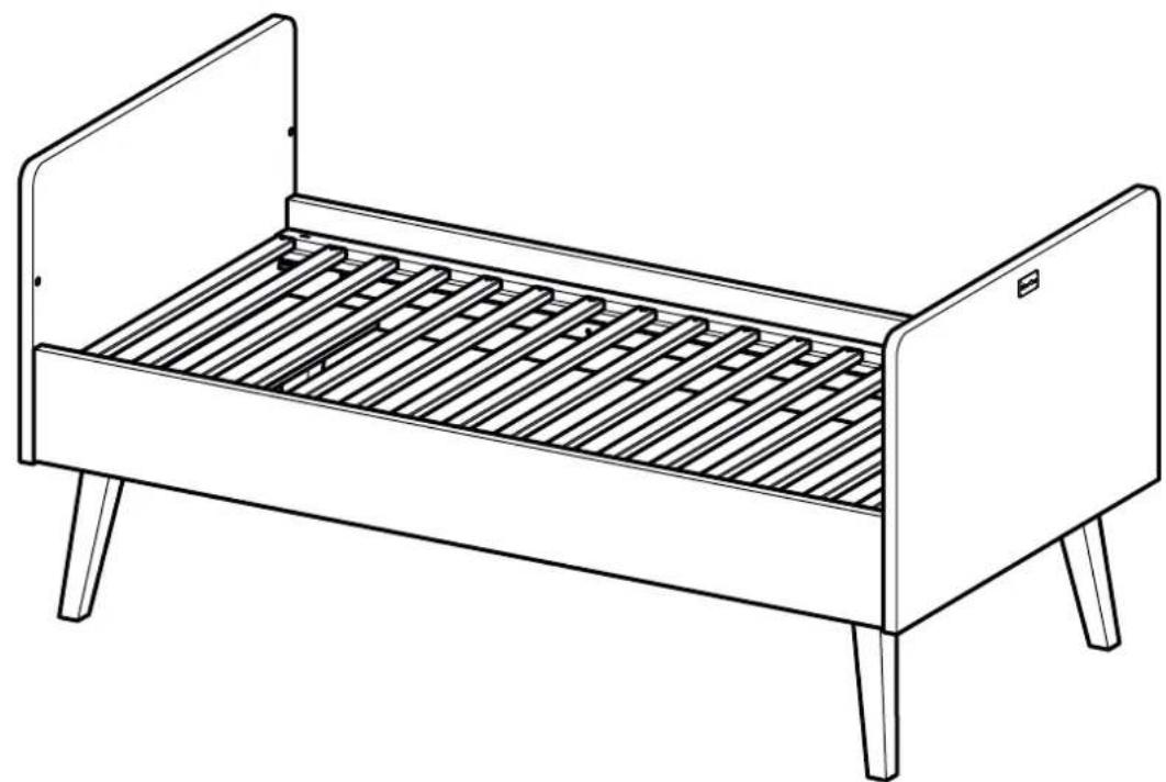 Silver Cross Brighton Cot Bed - Step 8: - 26