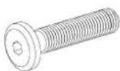 Silver Cross Marie-Chantal Cot Bed - Fittings List : - 2