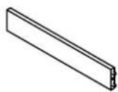 Silver Cross Marie-Chantal Cot Bed - Parts List : - 6