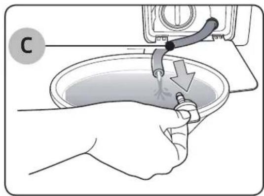 SAMSUNG WD95K5410OX - Emergency drain - 3