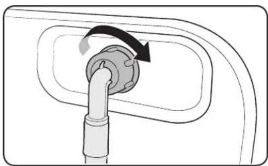 SAMSUNG WD95K5410OX - Connecting to a threaded water tap - 2