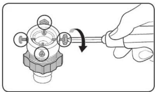 SAMSUNG WD95K5410OX - Connecting to a non-threaded water tap - 2