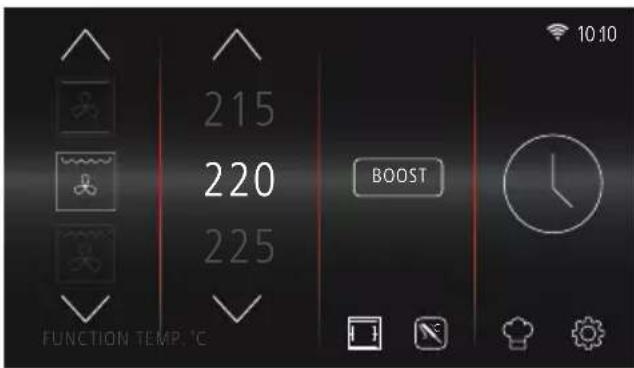 215 220 225 FUNCTION TEMPIC BOOST 10:10
