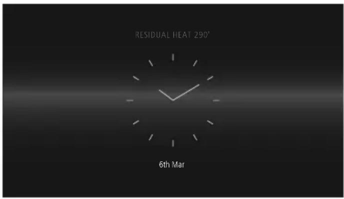 RESIDUAL HEAT 290° 6th Mar