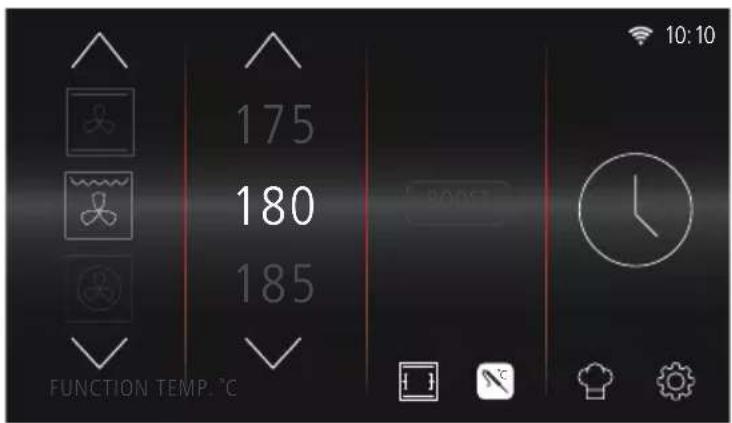 175 180 185 FUNCTION TEMP. ℃