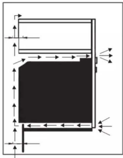Caple C2600SS - FITTING THE APPLIANCE - 4