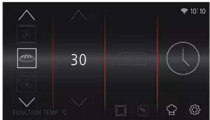 30 FUNCTION TEMP.℃