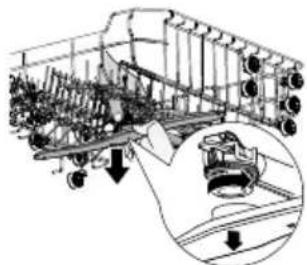 Caple Di482 - CLEANING THE SPRAY ARMS - 1