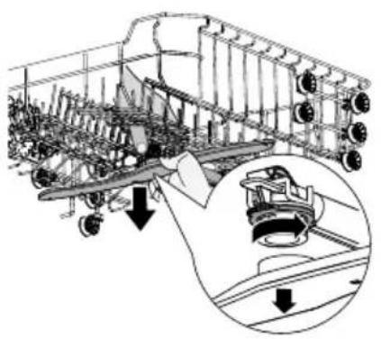 Caple Di642 - CLEANING THE SPRAY ARMS - 1