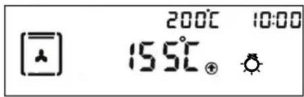 200°C 10:00 155°C