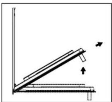 Caple CM108BK - REMOVING THE OVEN DOOR - 2