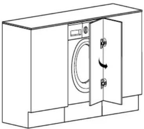 Caple WDI3301 - PREPARATION AND ASSEMBLY OF THE DOOR - 1
