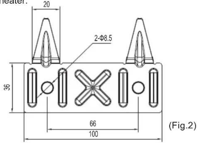 leater. 20 2-Φ8.5 36 66 100 (Fig.2)