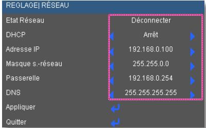 OPTOMA W303ST - Comment utiliser un navigateur web pour contrôler votre projecteur - 1