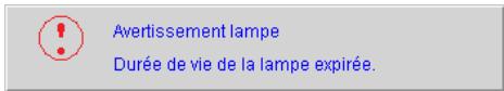 OPTOMA W303ST - ? Messages à l'écran - 3
