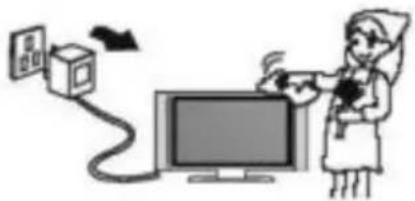 Illustration showing a person interacting with a computer monitor, with a box and cable labeled '数据采集' (Data Collection) nearby.