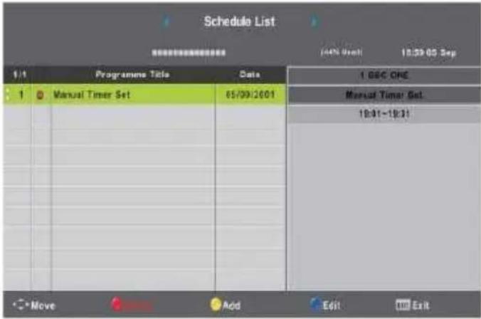 Vivax TV-40LE90T2 - Raspored programa - 1